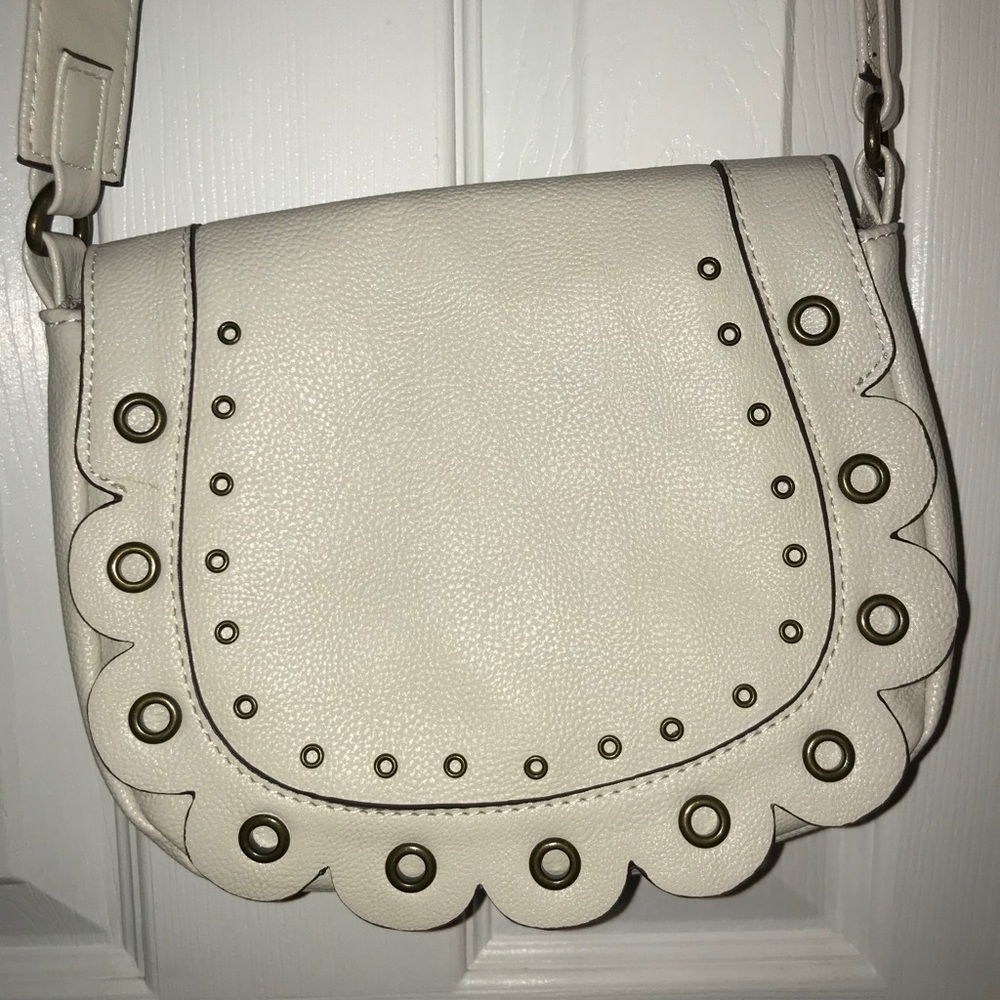 Madden Girl White Crossbody Purse